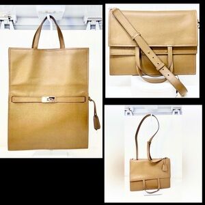 Tory Burch Lee Radziwill Convertible Shopper Bag Tote